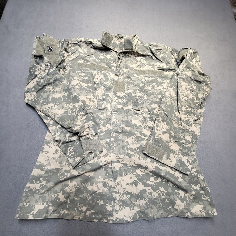 US Military BDU Coat Mens M Digital Camo Ripstop Fatigues Shirt Jacket Hunting